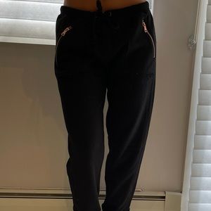 Black sweatpants